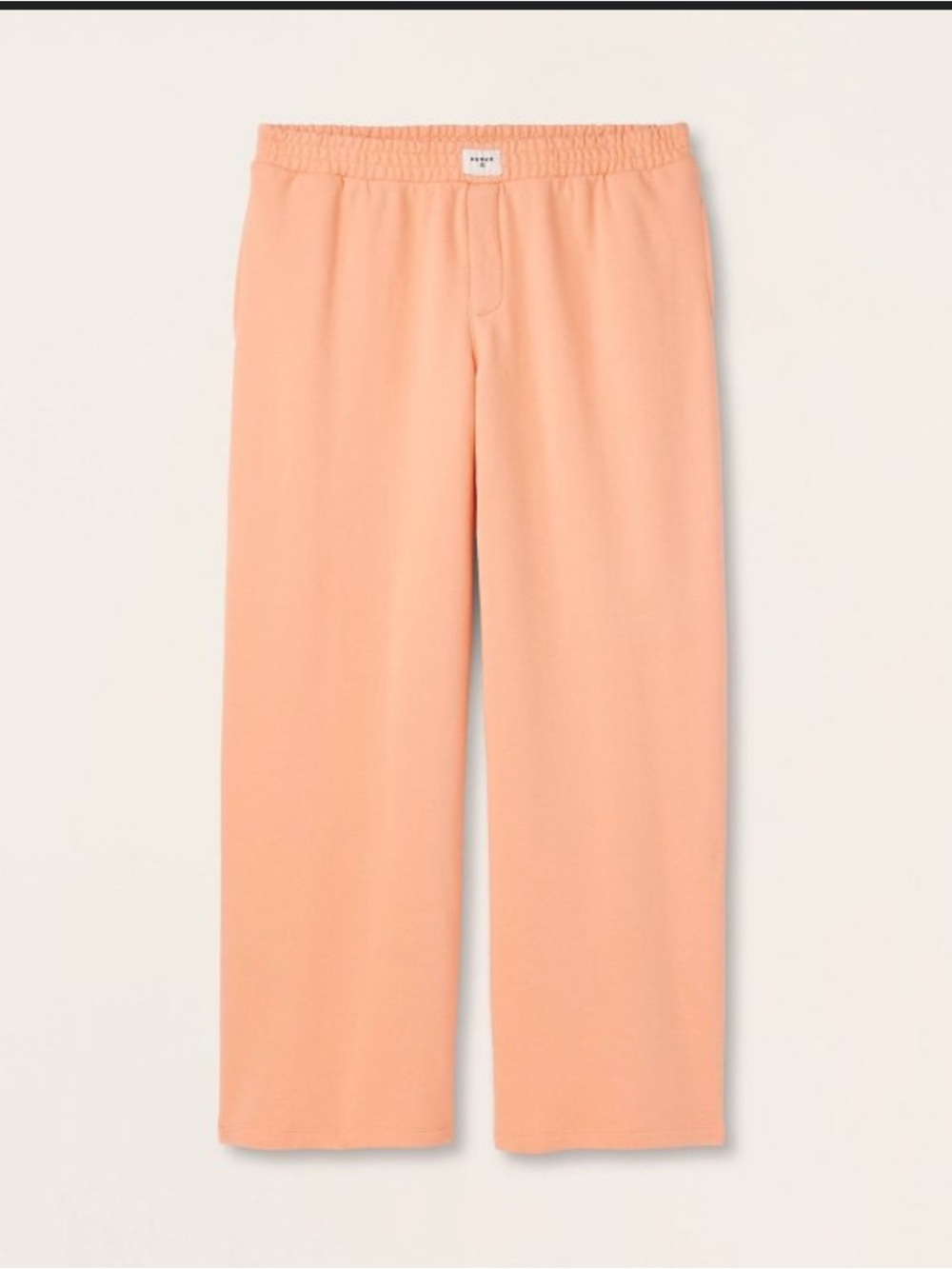 Parke pastel orange sweatpants NWT